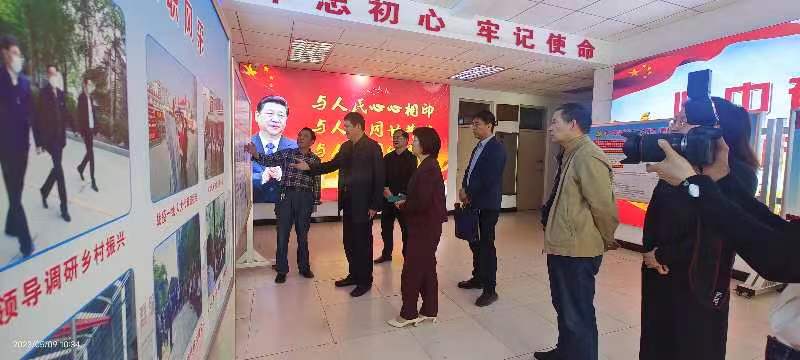 代表履职为人民 共谋发展促振兴——市人大常委会预算工作委员会莅临东大阳堤村调研指导工作