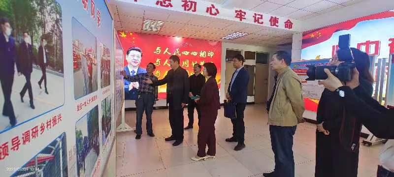 代表履职为人民  共谋发展促振兴——市人大常委会预算工作委员会莅临东大阳堤村调研指导工作