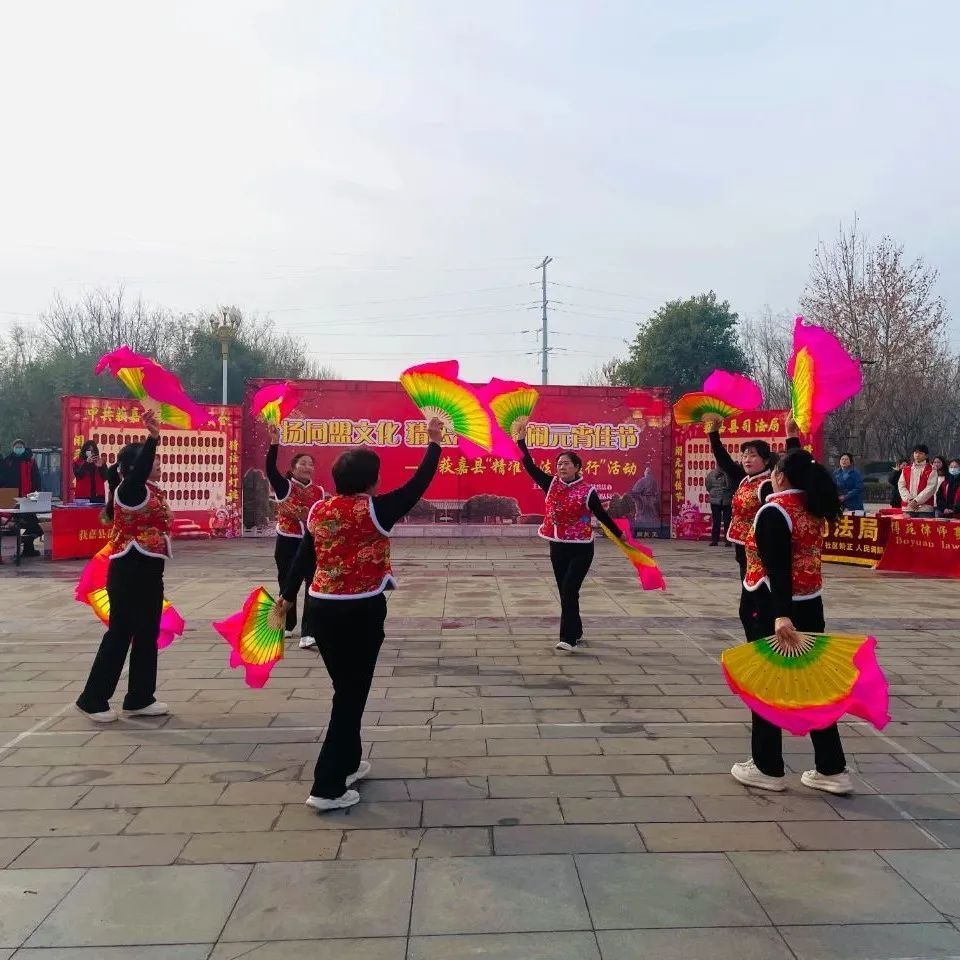 元宵佳节普法行   法治灯谜庆团圆