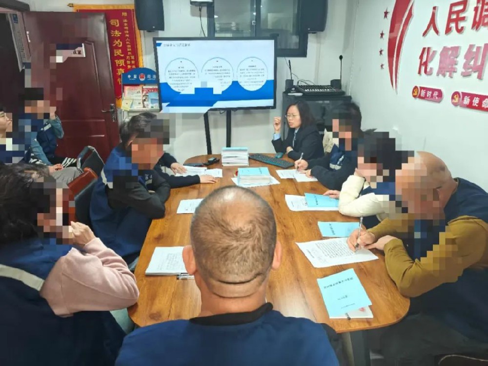 河南博苑(新乡)律师 为社区矫正人员开展法治宣传教育